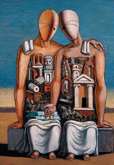 The Archaeologists (1927) Giorgio de Chirico